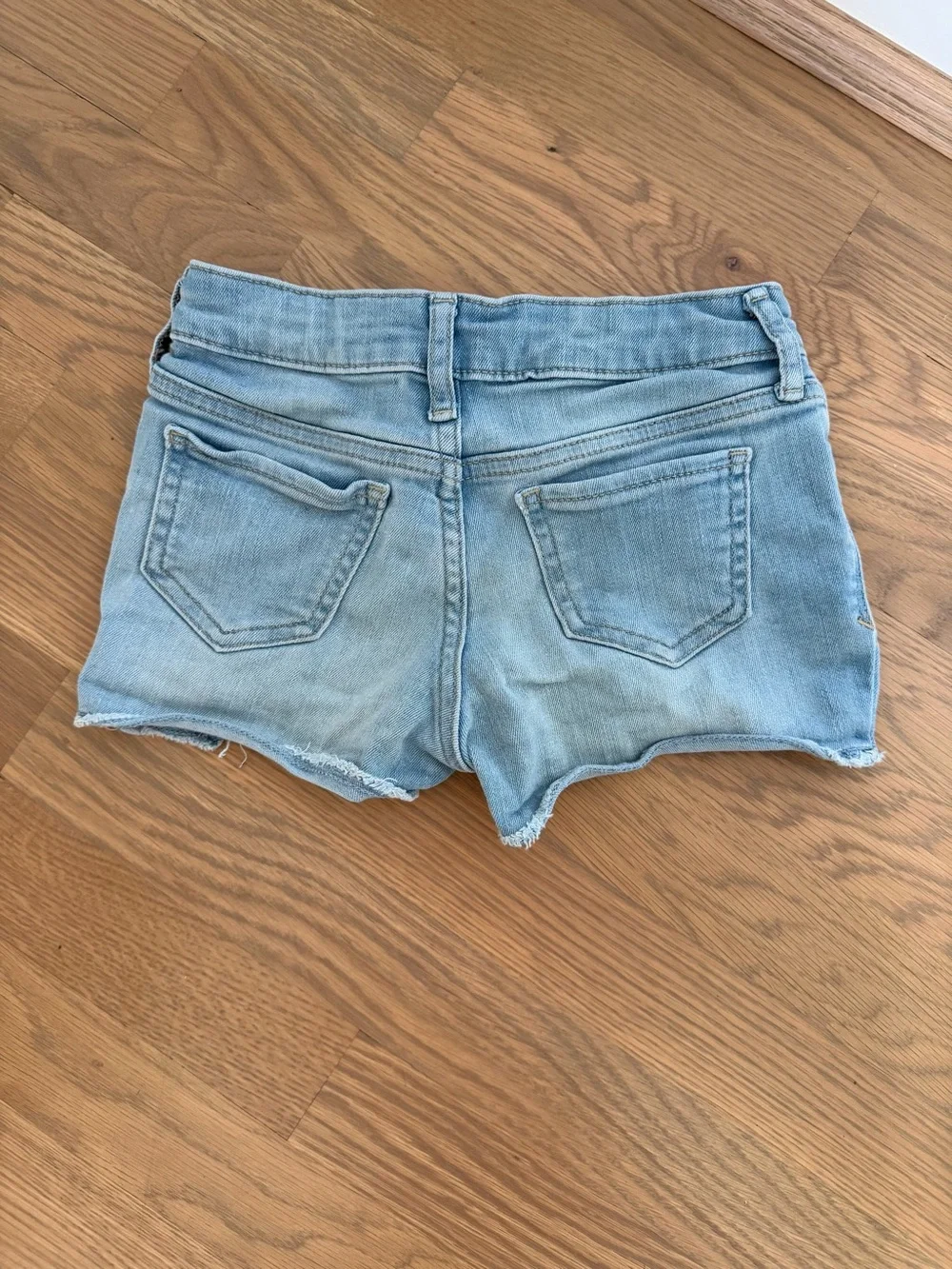 Gap Kids Light Blue Distressed Denim Shorts
